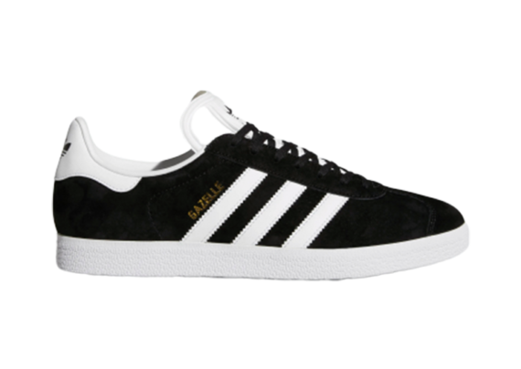 ⁦ADIDAS GAZELLE SHOES BLACK WHITE LOGO⁩ – תמונה ⁦5⁩