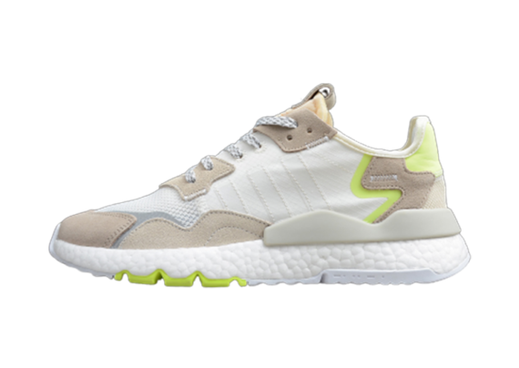 ADIDAS NITE JOGGER BOOST LILY WHITE GREEN