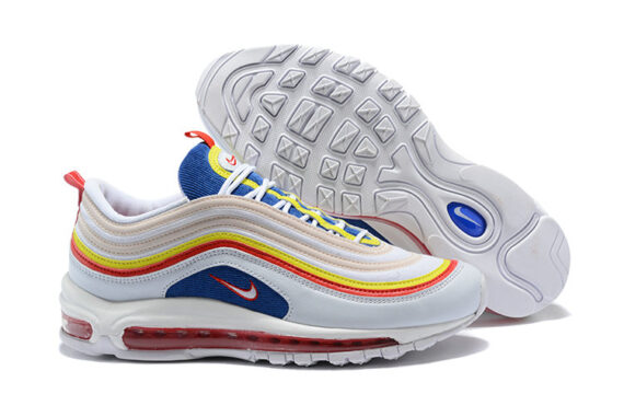 נעלי נייק-NIKE AIR Max 97 White Yellow Red