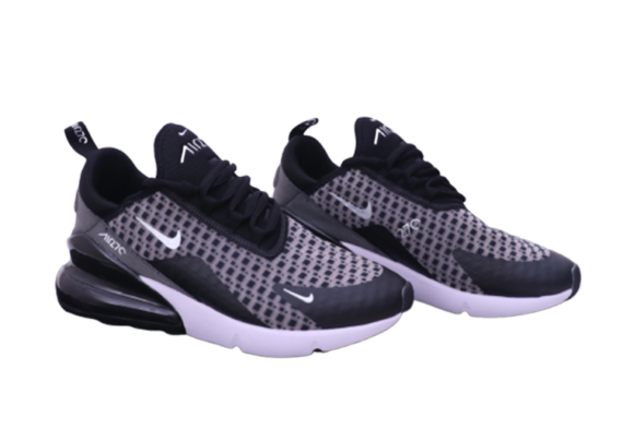 נעלי נייק-NIKE AIR MAX 270 SE Black Gray White