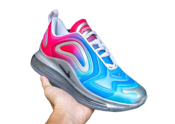 NIKE AIR MAX 720 Sky Blue Red