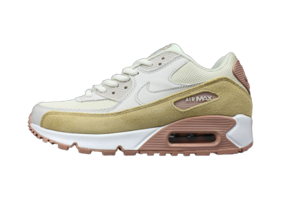 נעלי נייק-NIKE AIR MAX 90 White Dark Green