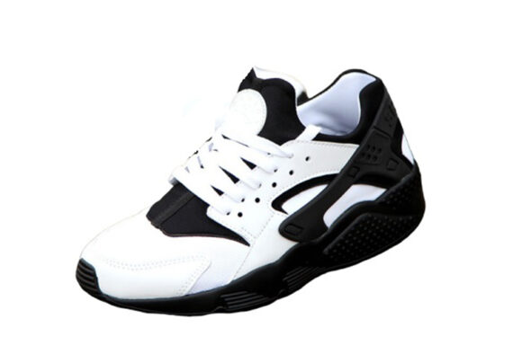 נעלי נייק-NIKE Air HUARACHE Run Ultra Black White