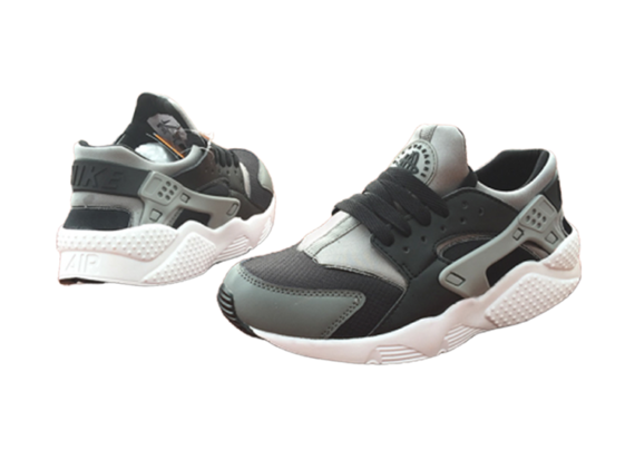 ⁦נעלי נייק-NIKE Air HUARACHE Run Ultra Dark Gray White⁩ – תמונה ⁦2⁩