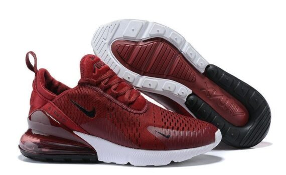 ⁦נעלי נייק-Nike Air Max 270 (Wine Red/Black/White)⁩ – תמונה ⁦2⁩