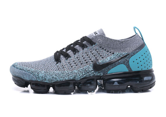 נעלי נייק-Nike Air VaporMax Flyknit  Blue Black