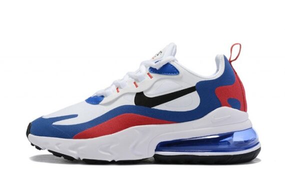 Nike Air Max 270 React White Blue Red