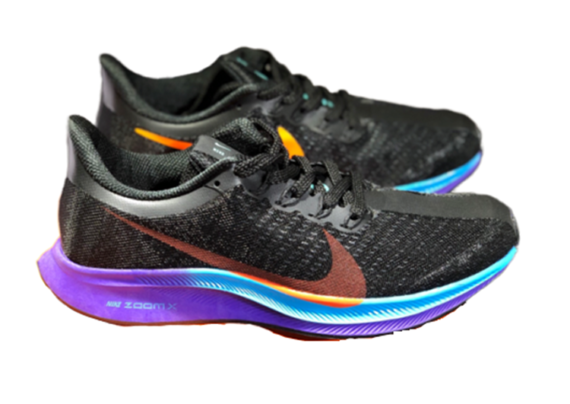 ⁦נעלי נייק-Nike Zoom Pegasus 35 Turbo Hero Black Purple⁩ – תמונה ⁦2⁩