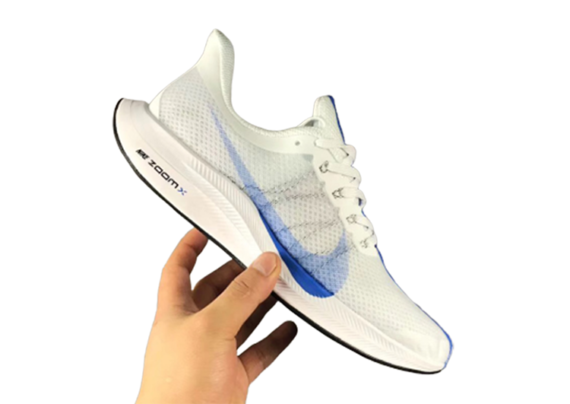 נעלי נייק-Nike Zoom Pegasus 35 Turbo Hero White Blue