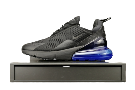 נעלי נייק-Nike air max 270 Black Blue