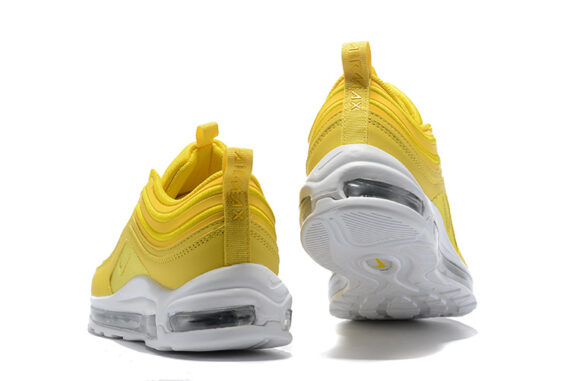 ⁦נעלי נייק-Nike Air Max 97 YELLOW WHITE⁩ – תמונה ⁦5⁩