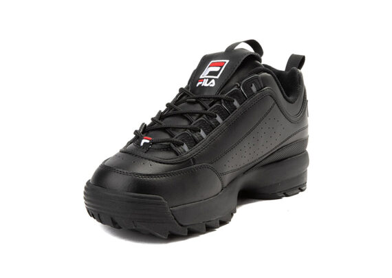 ⁦נעלי פילה-Fila Disruptor 2 Premium Athletic Shoes-BLACK⁩ – תמונה ⁦2⁩