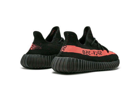 ⁦נעלי אדידס-ADIDAS 350 BLACK RED⁩ – תמונה ⁦2⁩