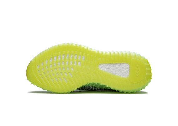 ⁦נעלי אדידס-ADIDAS 350 LIME - BLACK⁩ – תמונה ⁦3⁩