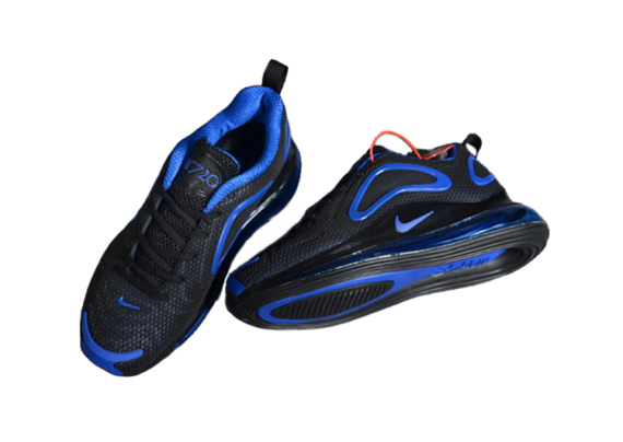 ⁦NIKE AIR MAX 720 BLUE - BLACK⁩ – תמונה ⁦5⁩