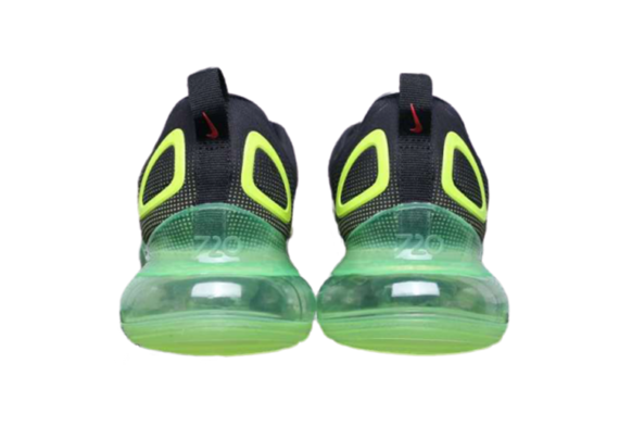 ⁦NIKE AIR MAX 720 BLACK - LIGHT GREEN⁩ – תמונה ⁦3⁩