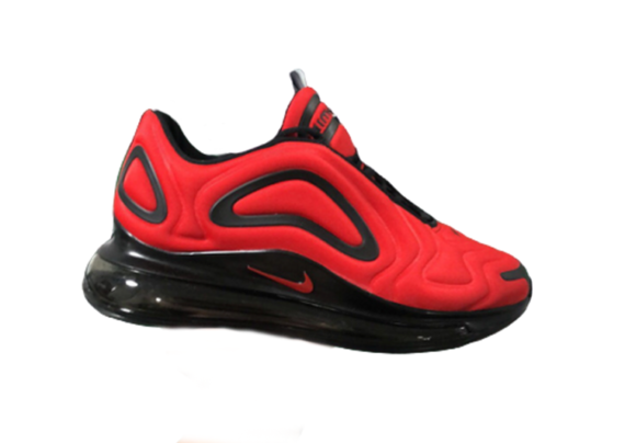 NIKE AIR MAX 720 BLACK - RED