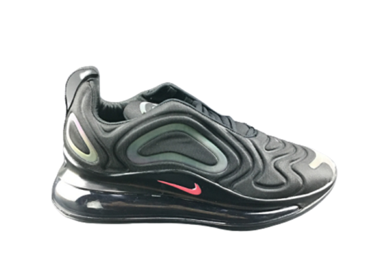 NIKE AIR MAX 720 BLACK - RED LOGO