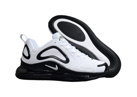 ⁦NIKE AIR MAX 720 BLACK- WHITE⁩ – תמונה ⁦2⁩