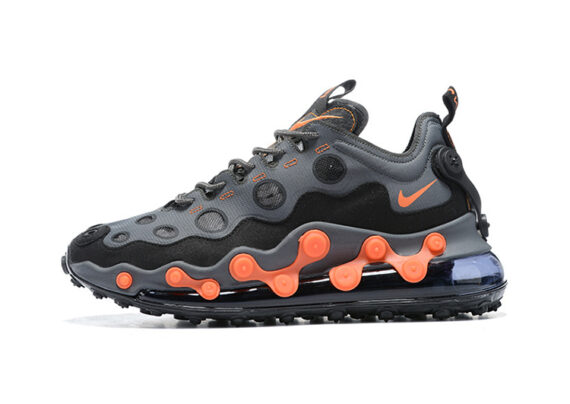 NIKE AIR MAX 720 ISPA BLACK - ORANGE LOGO