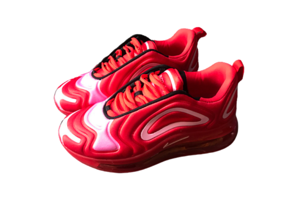 ⁦NIKE AIR MAX 720 RED-PINK⁩ – תמונה ⁦3⁩