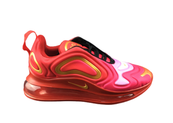 NIKE AIR MAX 720 RED - PINK - GOLDEN