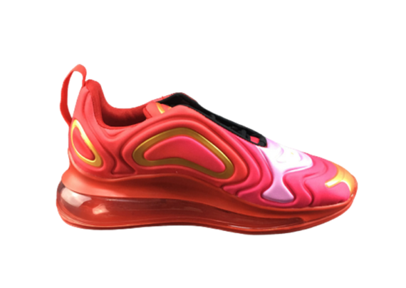 ⁦NIKE AIR MAX 720 RED - PINK - GOLDEN⁩ – תמונה ⁦2⁩