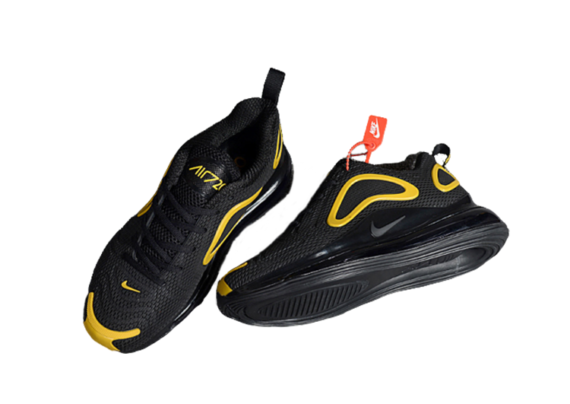 ⁦NIKE AIR MAX 720 YELLOW-BLACK⁩ – תמונה ⁦5⁩