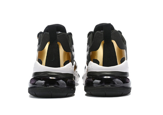 ⁦Nike Air Max 270 React GOLDEN-BLACK⁩ – תמונה ⁦3⁩