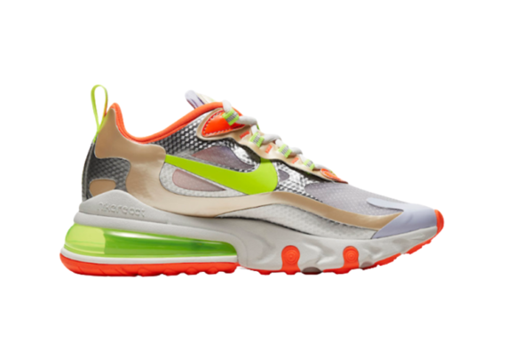 ⁦Nike Air Max 270 React LIGHT GREEN-SILVER-GRAY⁩ – תמונה ⁦2⁩