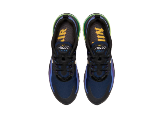 ⁦Nike Air Max 270 React LIGHT PURPLE-NAVY BLUE-GOLDEN LOGO⁩ – תמונה ⁦6⁩