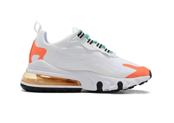 ⁦Nike Air Max 270 React LIGHT WHITE-ORANGE⁩ – תמונה ⁦2⁩