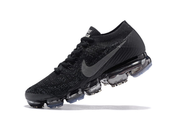 נעלי נייק-Nike Air Vapor Max Flyknit 2.0W BLACK - GRAY LOGO