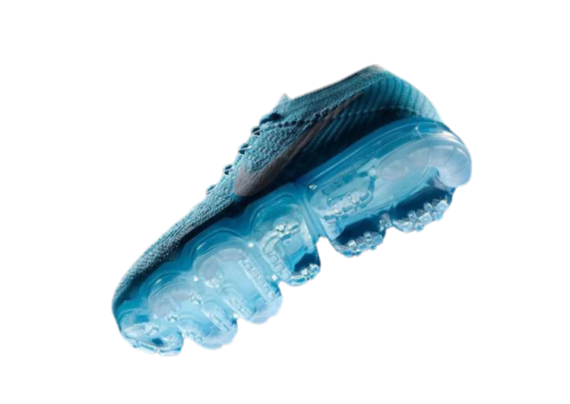 ⁦נעלי נייק-Nike Air Vapor Max Flyknit 2.0W LIGHT BLUE - WHITE LOGO⁩ – תמונה ⁦4⁩