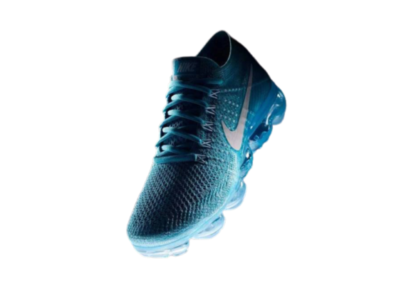 ⁦נעלי נייק-Nike Air Vapor Max Flyknit 2.0W LIGHT BLUE - WHITE LOGO⁩ – תמונה ⁦2⁩