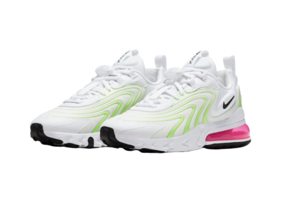 ⁦נעלי נייק-nike air max270 PINK-WHITE-GREEN⁩ – תמונה ⁦2⁩