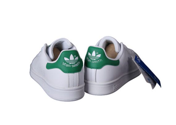 ⁦נעלי אדידס-ADIDAS Stan Smith - White Green Tail⁩ – תמונה ⁦4⁩