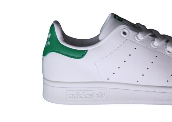 ⁦נעלי אדידס-ADIDAS Stan Smith - White Green Tail⁩ – תמונה ⁦8⁩