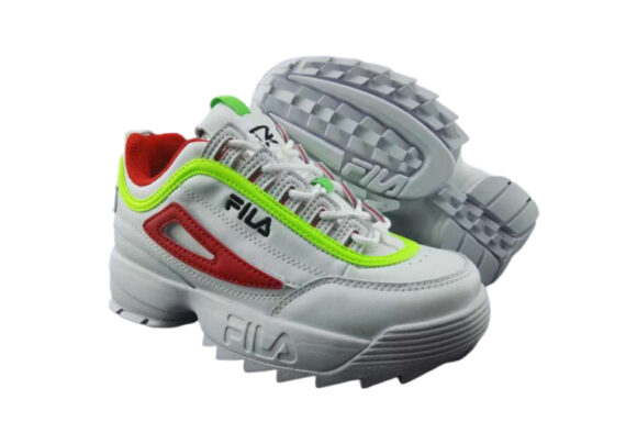 ⁦נעלי פילה-Fila Disruptor 2 Premium Athletic Shoes-GEYSER-CITRUS⁩ – תמונה ⁦5⁩