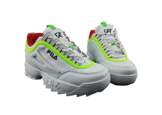 ⁦נעלי פילה-Fila Disruptor 2 Premium Athletic Shoes-GEYSER-CITRUS⁩ – תמונה ⁦6⁩