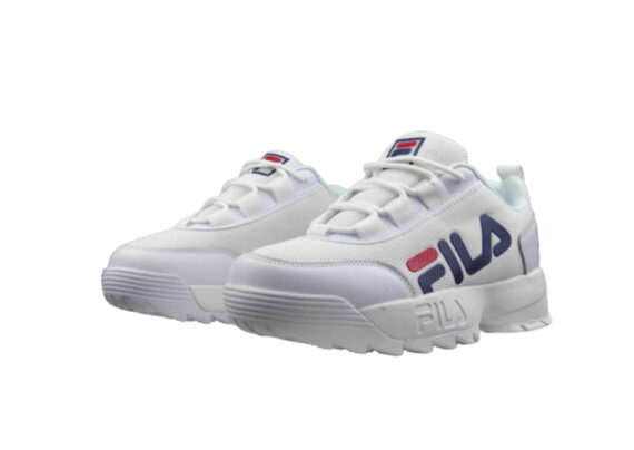 נעלי פילה-Fila Disruptor 2 Premium Athletic Shoes-GREY NURSE