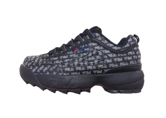 נעלי פילה-Fila Disruptor 2 Premium Athletic Shoes-GUN POWDER