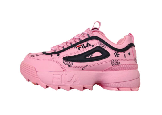 נעלי פילה-Fila Disruptor 2 Premium Athletic Shoes-LAVENDER PINK