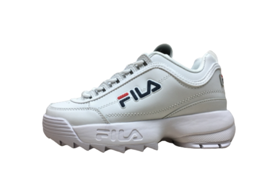 נעלי פילה-Fila Disruptor 2 Premium Athletic Shoes-LINK WATER-BLACK LOGO