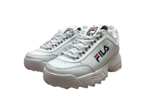 ⁦נעלי פילה-Fila Disruptor 2 Premium Athletic Shoes-LINK WATER-BLACK LOGO⁩ – תמונה ⁦2⁩