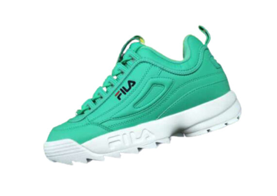 נעלי פילה-Fila Disruptor 2 Premium Athletic Shoes-MEDIUM AQUAMARINE