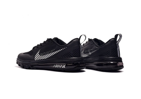 ⁦נעלי נייק-NIKE AIR MAX 2020-BLACK-WHITE LOGO⁩ – תמונה ⁦4⁩