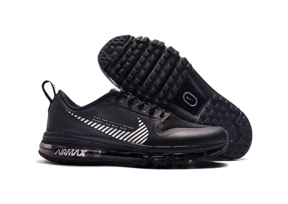 ⁦נעלי נייק-NIKE AIR MAX 2020-BLACK-WHITE LOGO⁩ – תמונה ⁦5⁩