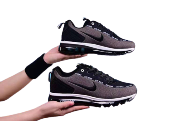 ⁦נעלי נייק-NIKE AIR MAX 2020-GRAY-BLACK-WHITE COMBO⁩ – תמונה ⁦2⁩