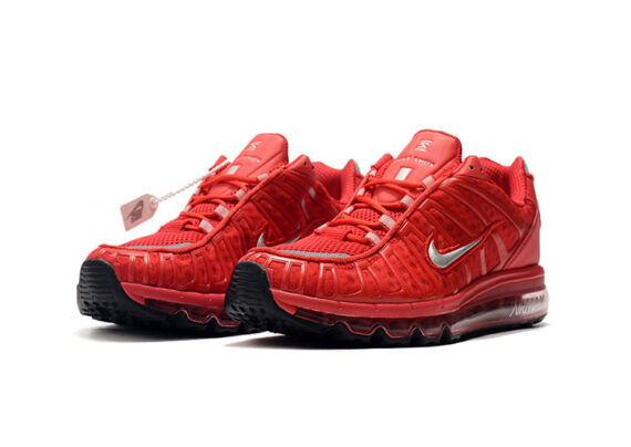 ⁦נעלי נייק-NIKE AIR MAX 2020-RED-GRAY LOGO⁩ – תמונה ⁦3⁩